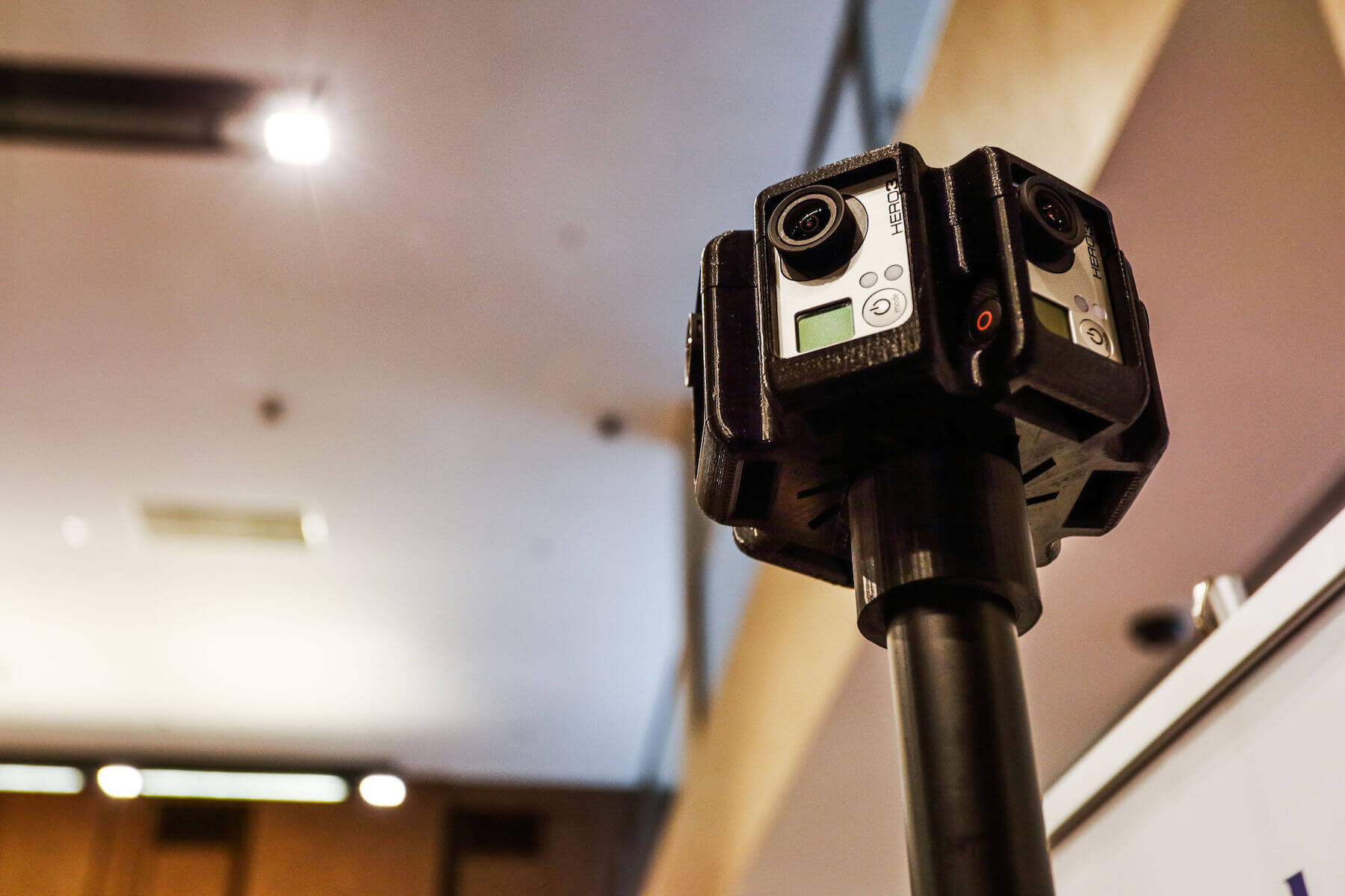 360°-Kamera zum Aufnehmen dynamischer 360°-Videos
